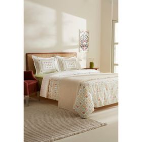 Karaca Home Arty %100 Pamuk Çift Kişilik Nevresim Battaniye Takımı