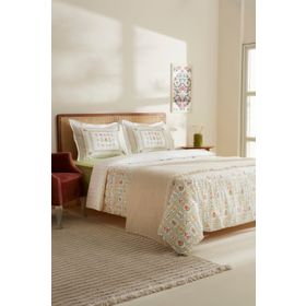 Karaca Home Arty %100 Pamuk Çift Kişilik Nevresim Battaniye Takımı