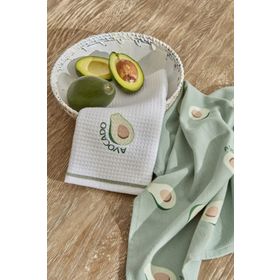Karaca Home Avocado Green Pamuk 2 Parça Mutfak Havlusu