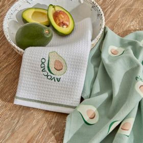 Karaca Home Avocado Green Pamuk 2 Parça Mutfak Havlusu