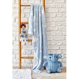 Karaca Home Baby Star Mavi Bebek Pikesi