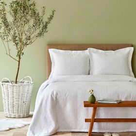 Karaca Home Back To Basic Beyaz Tek Kişilik Yatak Örtüsü