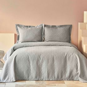 Karaca Home Back To Basic Gri Tek Kişilik Yatak Örtüsü