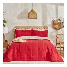 Karaca Home Barny Summer Comfort Kırmızı Tek Kişilik Müslin