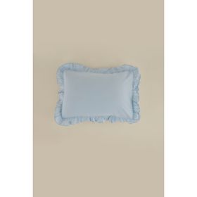 Karaca Home Basic 2'li Mavi Yastık Kılıfı