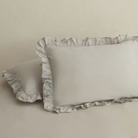 Karaca Home Basic Gri 2'li Yastık Kılıf