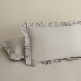 Karaca Home Basic Gri 2'li Yastık Kılıf