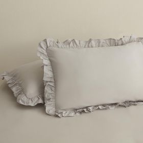 Karaca Home Basic Gri 2'li Yastık Kılıf