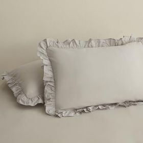 Karaca Home Basic Gri 2'li Yastık Kılıf