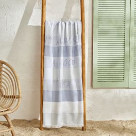 Karaca Home Beach Mavi Plaj Havlusu