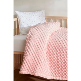 Karaca Home Bebek Lily Pembe Tomurcuk 90x110 cm Battaniye