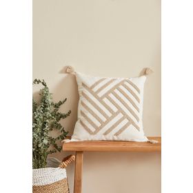 Karaca Home Bej Kassey Dolgulu Kırlent