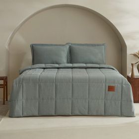 Karaca Home Benji Çift Kişilik Modal Comfort Yeşil Uyku Seti