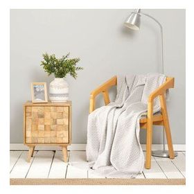 Karaca Home Bety Gri Throw 130x170 cm Battaniye
