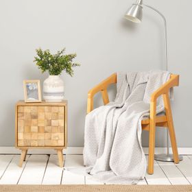Karaca Home Bety Gri Throw 130x170 cm Battaniye