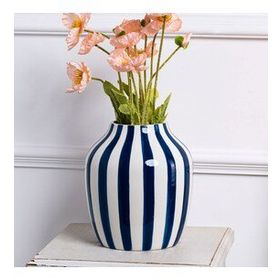 Karaca Home Bevel Dekoratif Lacivert Vazo