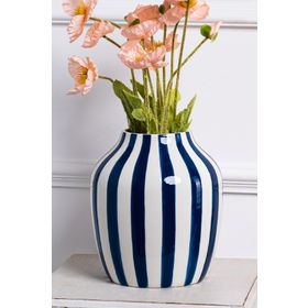 Karaca Home Bevel Dekoratif Lacivert Vazo