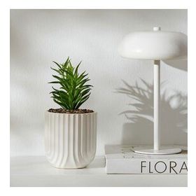Karaca Home Beyaz Serena Saksı