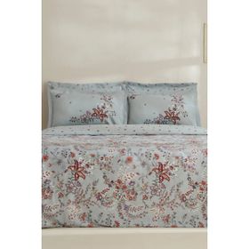 Karaca Home Bono %100 Pamuk Mint Çift Kişilik Nevresim Takımı