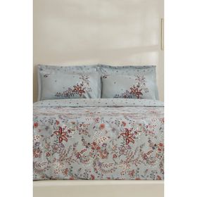 Karaca Home Bono %100 Pamuk Mint Çift Kişilik Nevresim Takımı