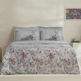 Karaca Home Bono %100 Pamuk Mint Çift Kişilik Nevresim Takımı