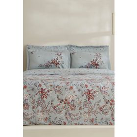 Karaca Home Bono %100 Pamuk Mint Çift Kişilik Nevresim Takımı