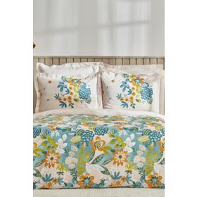 Karaca Home Botanical Yeşil Tek Kişilik Nevresim Takımı