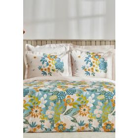 Karaca Home Botanical Yeşil Tek Kişilik Nevresim Takımı