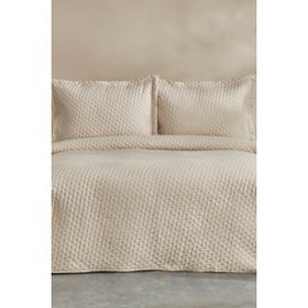 Karaca Home Breeze Soft Ekru Tek Kişilik Yatak Örtüsü Takımı