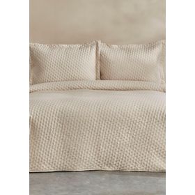 Karaca Home Breeze Soft Ekru Tek Kişilik Yatak Örtüsü Takımı