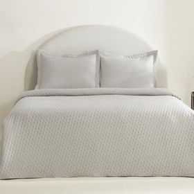 Karaca Home Breeze Soft Gri Çift Kişilik Yatak Örtüsü