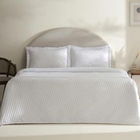 Karaca Home Breeze Soft Offwhite Çift Kişilik Yatak Örtüsü