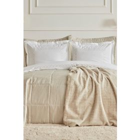 Karaca Home Bride Coll Daphne 10 Parça Ekru Çeyiz Seti