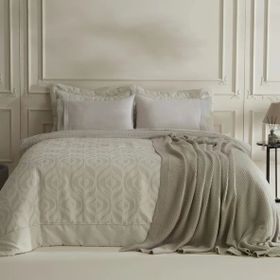 Karaca Home Bride Coll Elina 8 Parça Ekru Çeyiz Seti