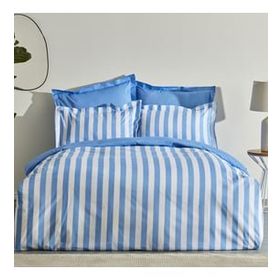 Karaca Home Brine Çift Kişilik %100 Pamuk Mavi PP Nevresim Takımı