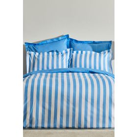 Karaca Home Brine Çift Kişilik %100 Pamuk Mavi PP Nevresim Takımı