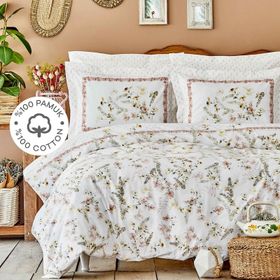 Karaca Home Calantha Somon Çift Kişilik Nevresim Takımı