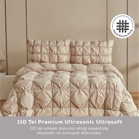 Karaca Home Camila Private Bej Çift Kişilik Comfort Uyku Seti