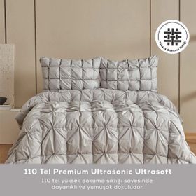 Karaca Home Camila Private Gri Çift Kişilik Comfort Uyku Seti