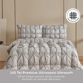 Karaca Home Camila Private Gri Çift Kişilik Comfort Uyku Seti