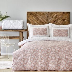 Karaca Home Celerina Pembe Çift Kişilik Nevresim Takımı