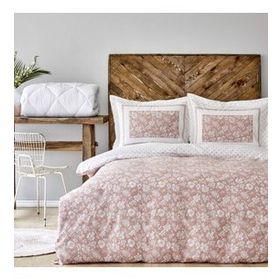 Karaca Home Celerina Pembe Çift Kişilik Nevresim Takımı