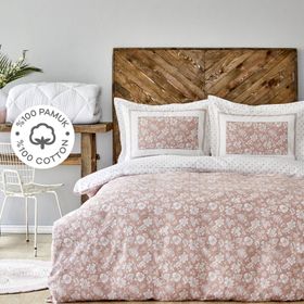 Karaca Home Celerina Pembe Çift Kişilik Nevresim Takımı