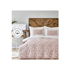 Karaca Home Celerina Pembe Çift Kişilik Nevresim Takımı