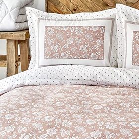 Karaca Home Celerina Pembe Pamuk Tek Kişilik Nevresim Takımı