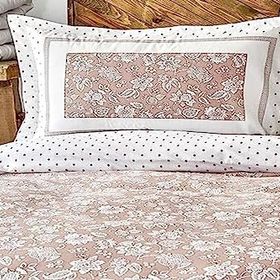 Karaca Home Celerina Pembe Pamuk Tek Kişilik Nevresim Takımı