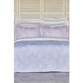 Karaca Home Charleen Lila Çift Kişilik Yatak Örtüsü