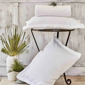 Karaca Home Charm Bold Beyaz Çift Kişilik Yatak Örtüsü Set