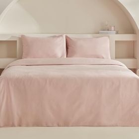 Karaca Home Charm Sion %100 Pamuk Pudra Jakarlı Saten King Size Nevresim Takımı