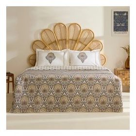 Karaca Home Cherly %100 Pamuk Hardal Tek Kişilik Pike Takımı
